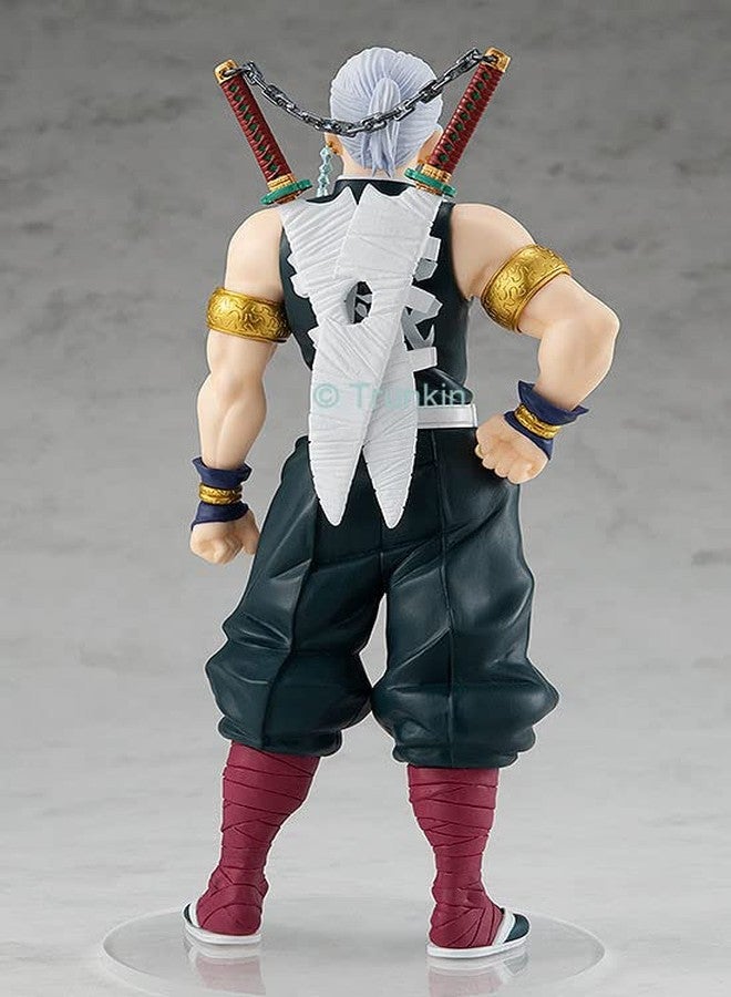 Trunkin Rubber Demon Slayer Tengen Uzui Action Figure The Sound Hashira Figurine Standie Collectible Figure Manga Weeb, 10 cm , 10 cm - Image 4